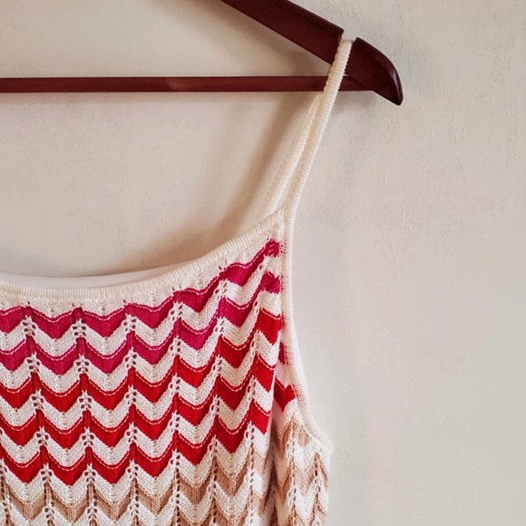 Rachel Zoe Crochet Midi Dress Size Large Multicolor - Picture 3 of 7